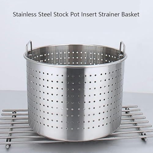 WZGLODStainless Steel Seafood Steamer Basket boils pot Home Kitchen Essential