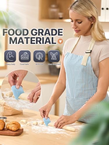 Compact Pan Scrape Set slip-resistant non-stick ergonomic