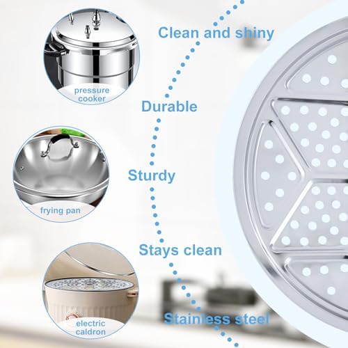 2Pcs Premium Stainless Steel Pressure Canner Rack