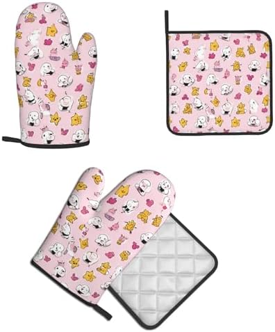 Versatile Kitchen Set with Oven Mitt Pot Holder