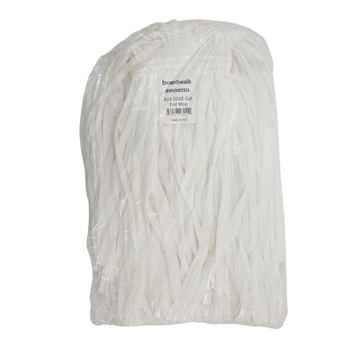 Boardwalk Cut-End Wet Mop Head White