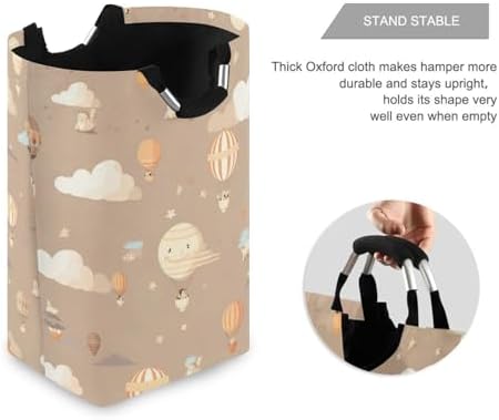 Kigai Collapsible Laundry Basket Durable Multi-Use Storage Bin with Style