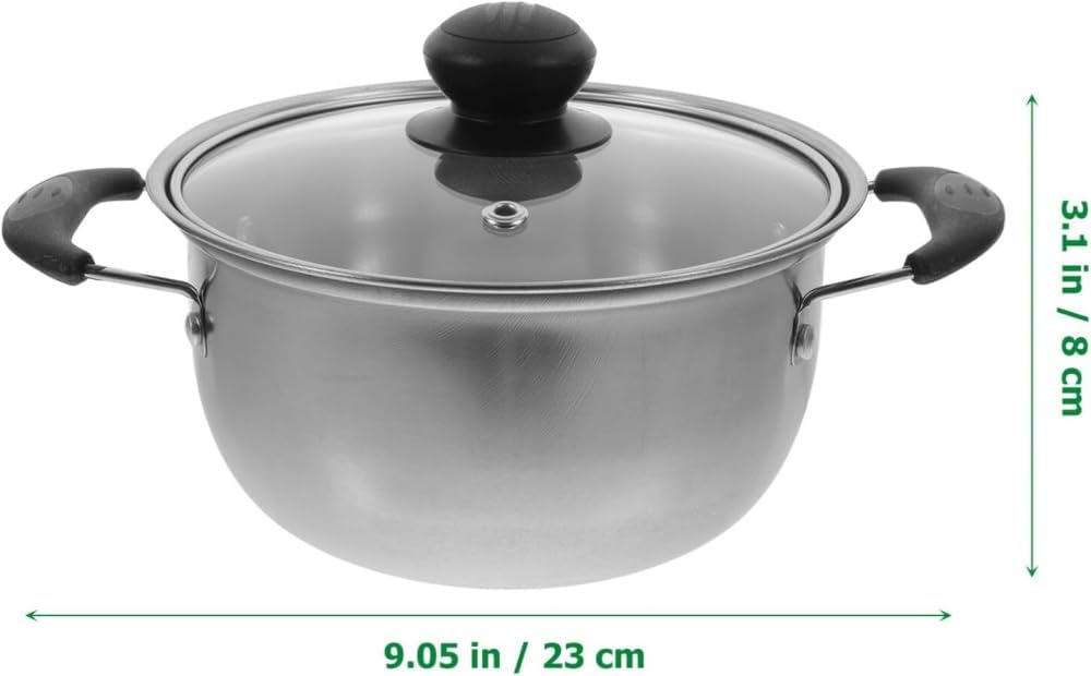 AttreX Silver Noodles Pot 23 CM Stockpot