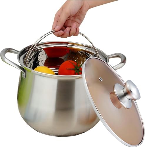 WZGLOD Stainless Steel Stock Pot
