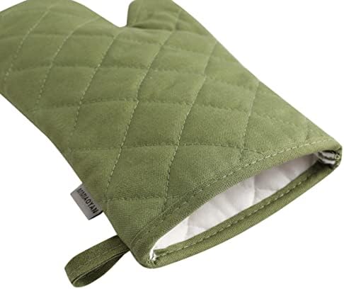 4 pc Oven Mitts and Pot Holders Set 500 Degree Heat Resistant
