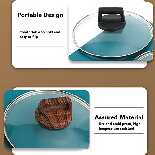 4Pcs Replacement Pot Lid for Universal Cookware Set