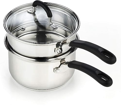Cook N Home Perfect Double Boiler for Easy Melting Cleaning