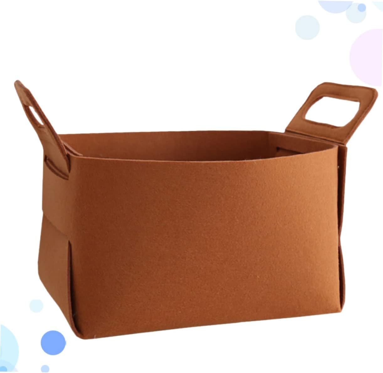 Felt Storage Basket - Durable Versatile Organizer