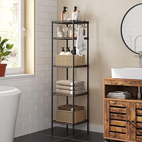 Space-Saving Bathroom Shelf