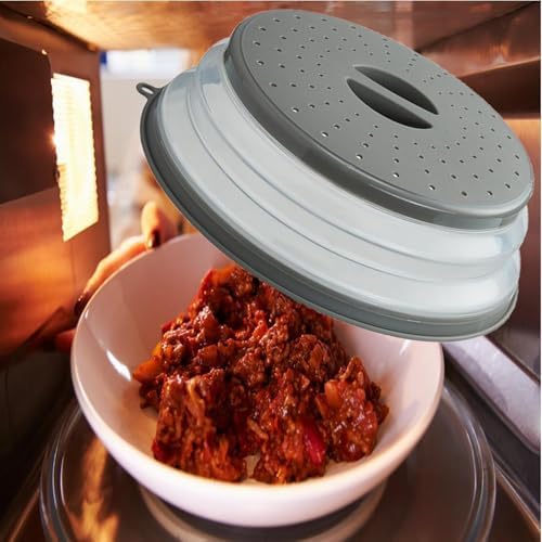 Easy Fit Ventilated Microwave Cover with Hook Durable Protection for Your Kitchen