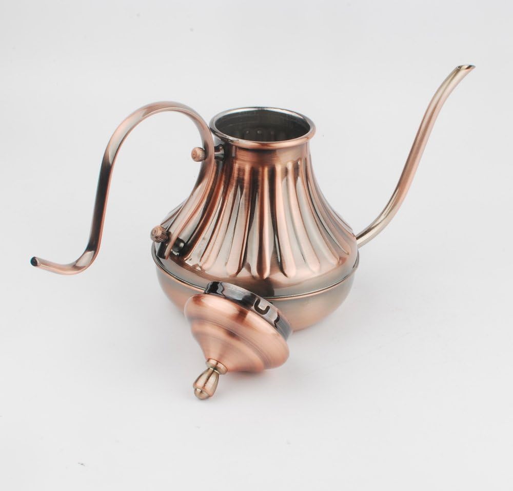 NWFashion Copper Pour Oven Coffee Kettle