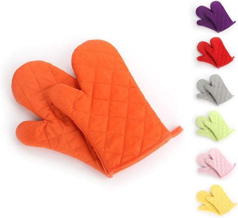Safe Oven Mitts with Heat Resistance