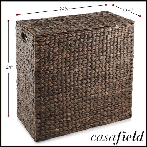 Casafield 2-Section Laundry Hamper