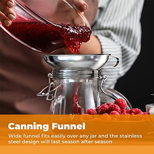 Stainless Steel Canning Kit with 7-Piece for Home Kitchen Professionals