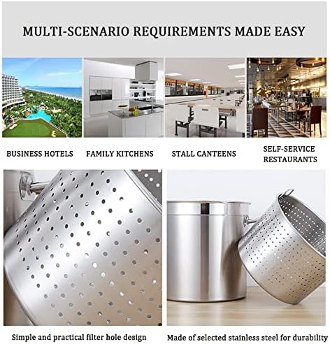 Ergonomic Stainless Steel Stock Pot
