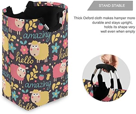 Stylish Foldable Laundry Hamper with Cute Animal Design for Easy Organization