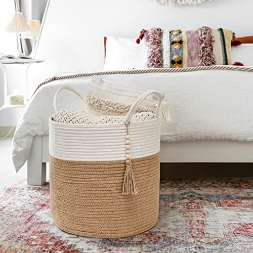 Mkono Decorative Woven Storage Basket
