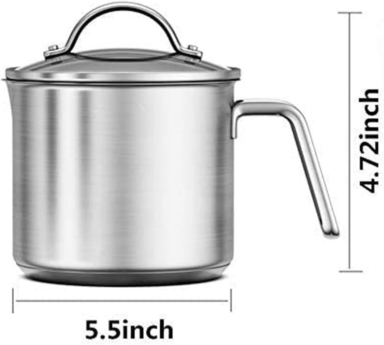 THEGA 15QT Stainless Steel Saucepan with Lid