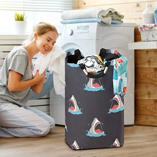 Susiyo Shark Collapsible Laundry Basket