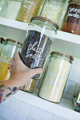 Weck Jar 15L Glass Jar with Airtight Lid