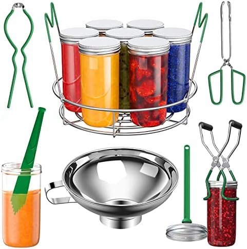 Stainless Steel Canning Kit with 7-Piece for Home Kitchen Professionals