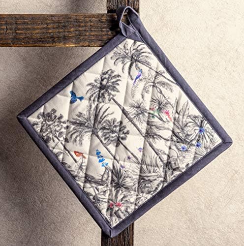 Elegant Thanksgiving Christmas Oven Mitt Pot Holder Set