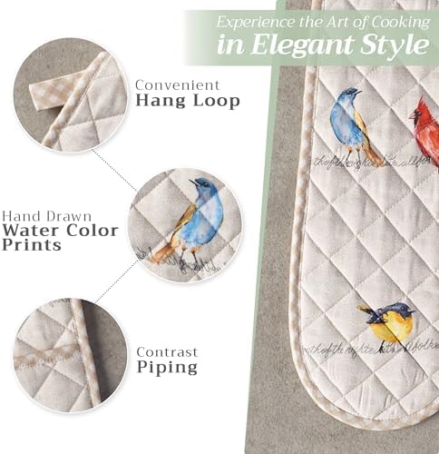 Double Oven Mitt with Loop - 7x35