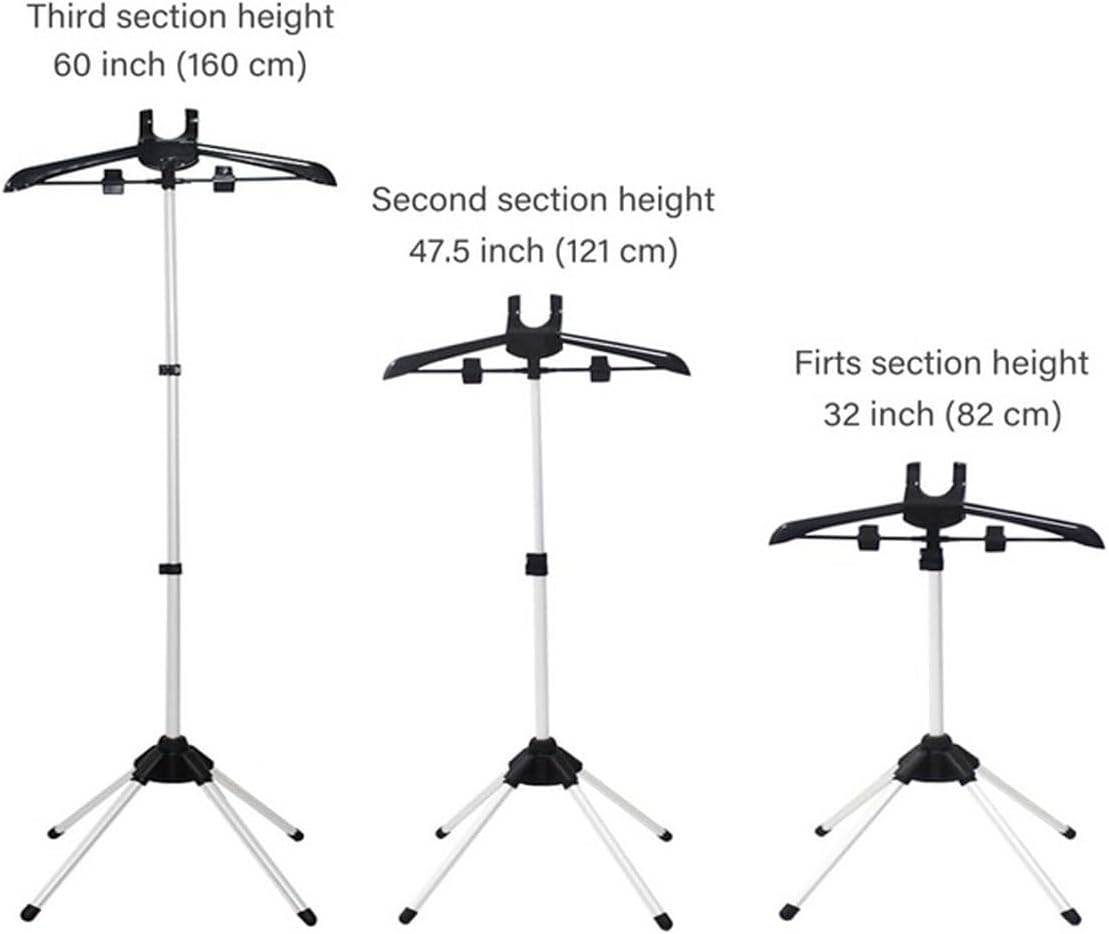 Iron Steam Stand - Foldable Adjustable Garment Hanger