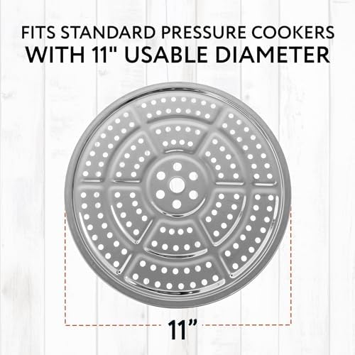 Precise 2-Pack Stainless Steel Pressure Canner Rack