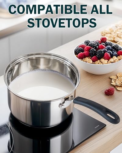 Cook N Home Perfect Double Boiler for Easy Melting Cleaning