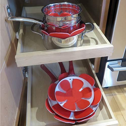 Evelots 12-Pack Pot and Pan Scratch Protectors - 3 Sizes