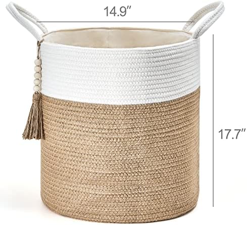 Mkono Decorative Woven Storage Basket