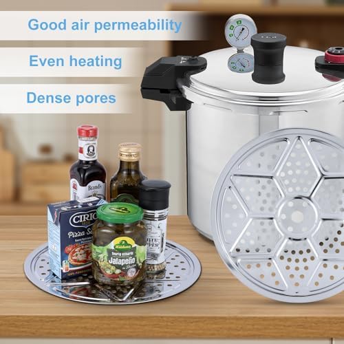 2Pcs Premium Stainless Steel Pressure Canner Rack