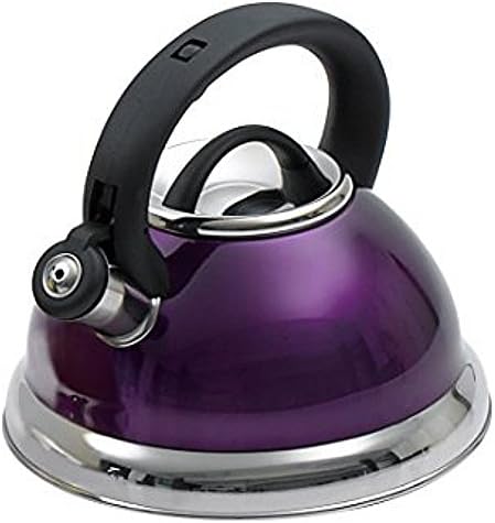 Kitchenworks 25 Qt Purple Whistling Tea Kettle 1