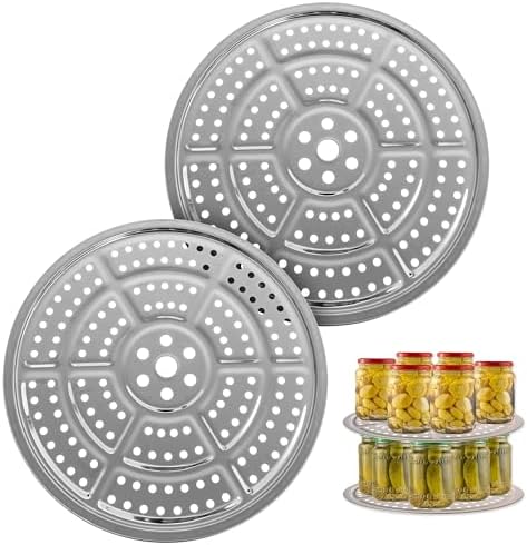 Precise 2-Pack Stainless Steel Pressure Canner Rack