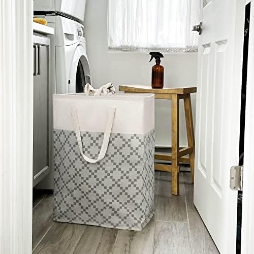 Stay Stylish Space-Saving 2-Pack Laundry Basket