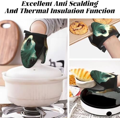 FireDeer Halloween Mini Silicone Oven Mitts