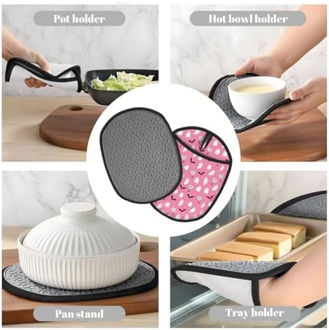 Start Cooking Halloween Heat-Resistant Potholder Durable Silicone Kitchen Tool