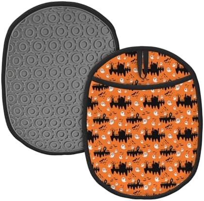 VOSERY Halloween Spooky Pot Holder for Kitchen