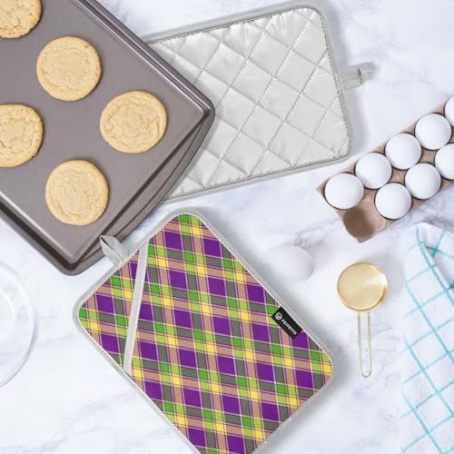Double-Thickness Potholders Set Heat-Resistant Durable