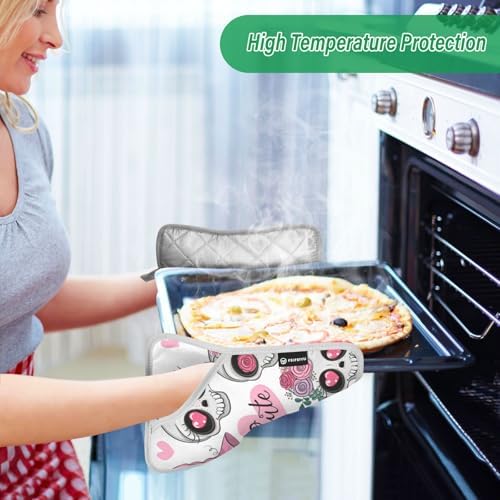 Halloween Spooky 2 Piece Pot Holder Set Perfect for Cooking Halloween