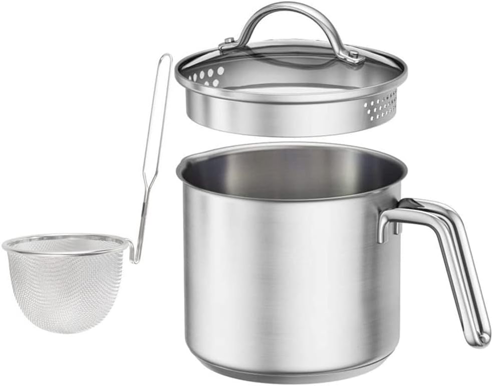iKito 8-Cup Saucepan Set with Glass Lid