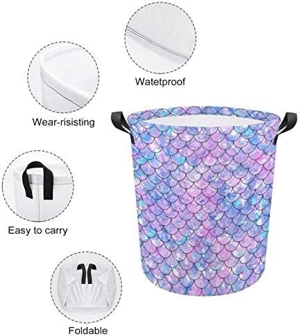 Lurhonp Collapsible Laundry Basket Small Durable