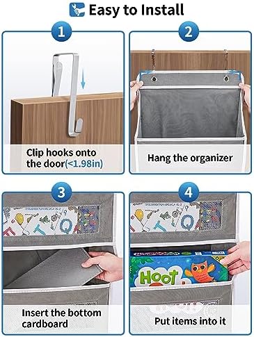 Sturdy Door Organizer Storage System for Home Use