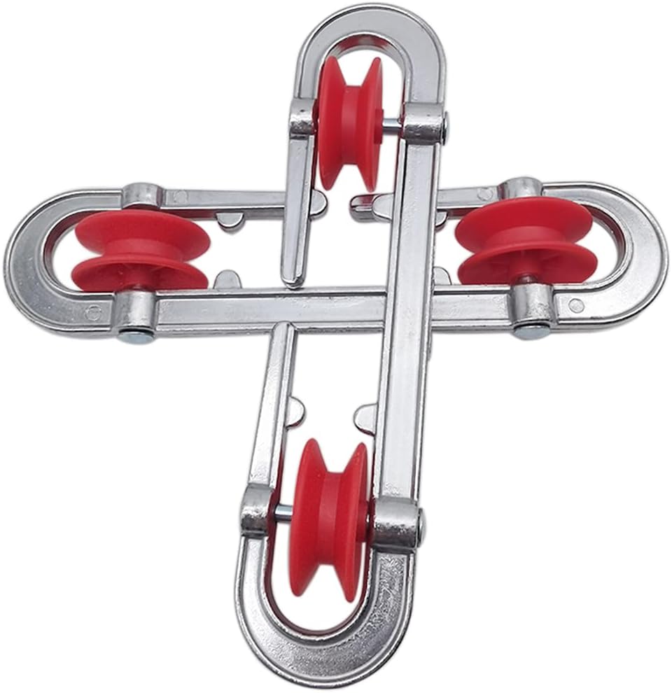 ZLY Aluminum Clothesline Spreader - Rust-Proof Lightweight for Heavy Clotheslines
