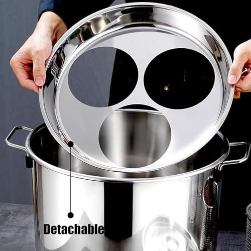 UNbit 234-Piece Stainless Steel Pasta Pot Set with Colander and Lid