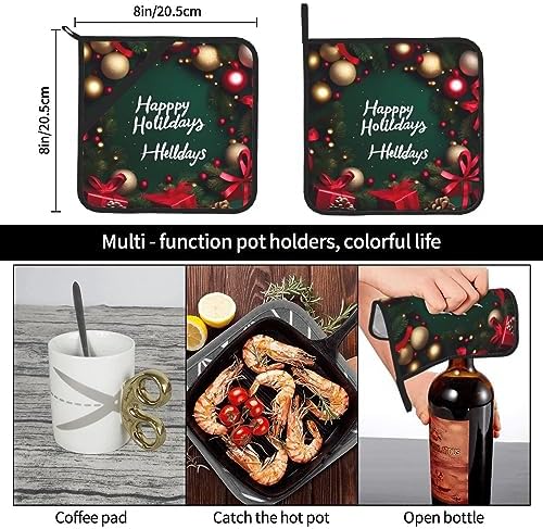 Safe Heat-Resistant Potholders for Grilling Cooking