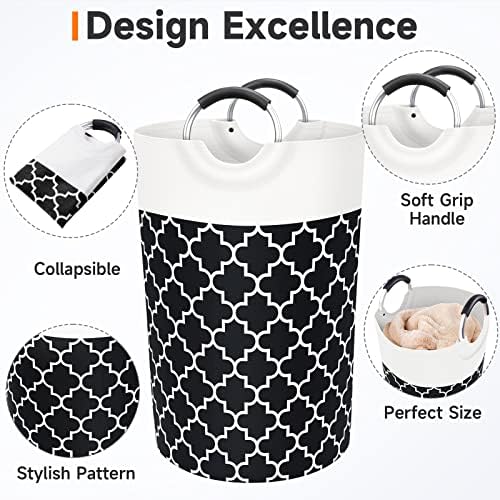 Collapsible Easy Fold Laundry Hamper for College