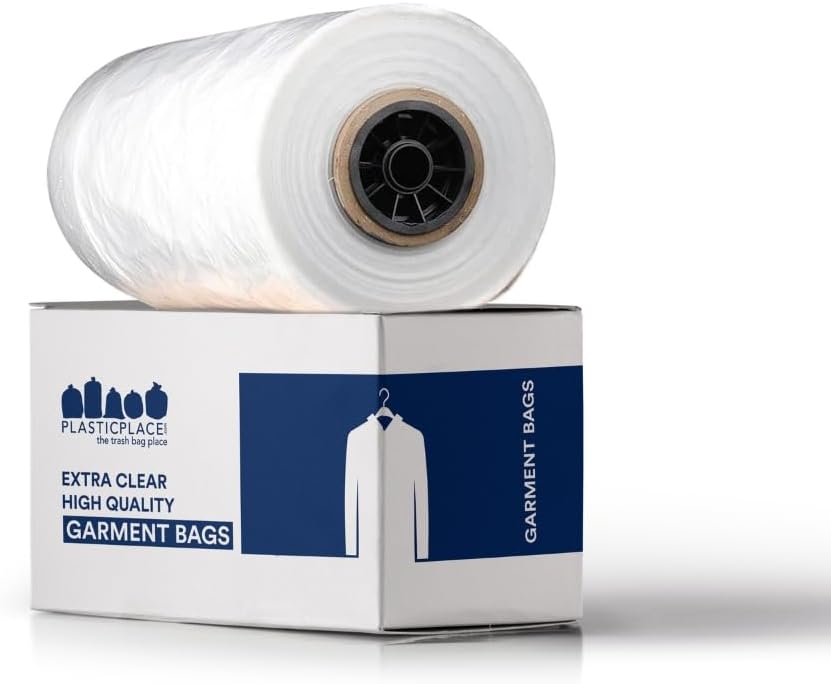 Plasticplace Mil Garment Bags Clear 240 Count