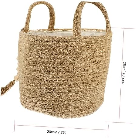 Stylish Functional Rope Laundry Basket